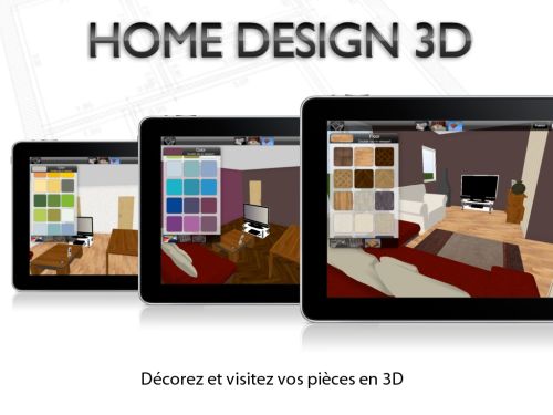 Home Design 3D by LiveCAD : d&eacute;corez et visitez