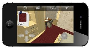 Home Design 3D by LiveCAD : 3D view